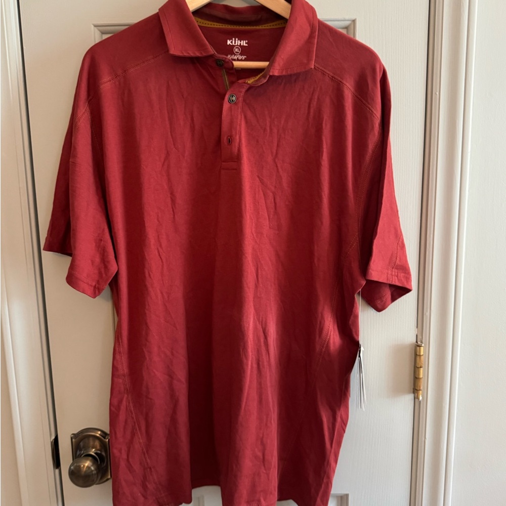 Kuhl Men's Polo in Rich Red